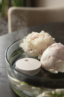 Logotrade promotional items photo of: Breevia RCS rplasic re-chargeable floating humidifier