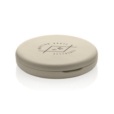 Logotrade promotional gift picture of: Lumora RCS recycled plastic LED re-chargeable make-up mirror