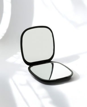 Logo trade promotional gift photo of: Reflecta RCS recycled plastic make-up mirror