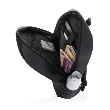 Logo trade promotional products image of: CityPack AWARE™ RPET Business 15.6 inch laptop backpack