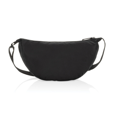 Logo trade promotional merchandise image of: Crescent XL AWARE™ RPET half moon sling bag