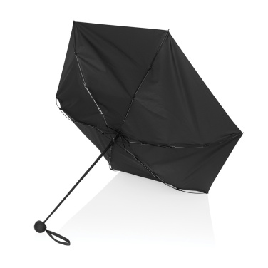 Logo trade promotional products image of: 19.5" Aware™ RPET super mini manual 190T Pongee umbrella