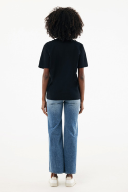 Logo trade advertising products image of: IQONIQ Nikko heavyweight recycled cotton t-shirt