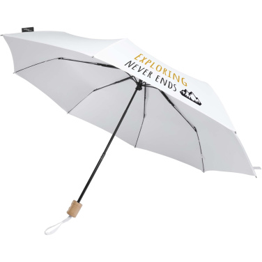 Logo trade promotional giveaways picture of: Dane 21" RPET umbrella