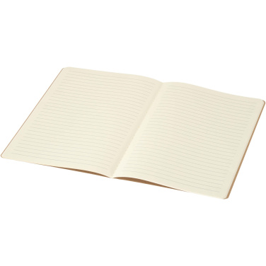 Logotrade corporate gifts photo of: Slyk A5 kraft cahier notebook with ruled pages