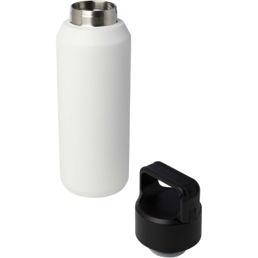 Logo trade corporate gifts image of: Astra 600 ml RCS certified recycled stainless steel copper vacuum insulated water bottle