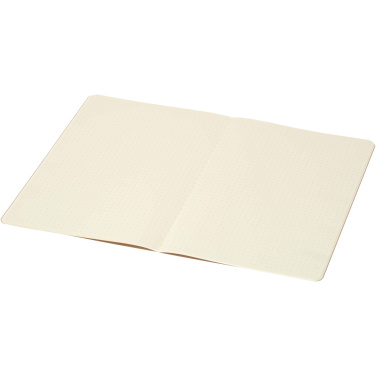 Logotrade promotional item image of: Slyk A5 kraft cahier notebook with dotted pages
