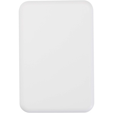 Logotrade promotional product image of: Acrab 5000 mAh 15W magnetic wireless power bank with 20W PD - made from recycled plastic