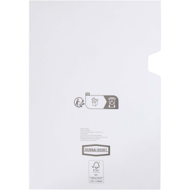 Logo trade promotional items picture of: Alder A5 hard cover notebook