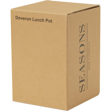 Logo trade promotional gifts image of: Doveron 500 ml recycled stainless steel insulated lunch pot