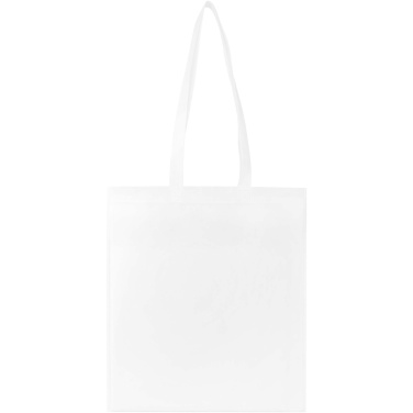 Logotrade promotional merchandise picture of: EcoSeal GRS recycled nonwoven convention tote bag 6L