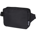 Trip Aware™ recycled travel crossbody bag 1L, Solid black