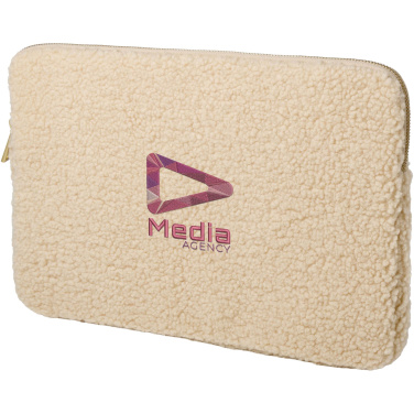 Logotrade promotional product image of: Bear 13" GRS recycled sherpa laptop sleeve 2L