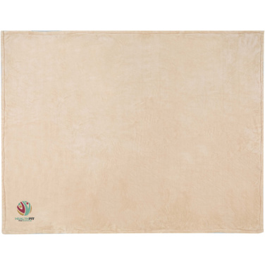 Logotrade promotional item image of: Ashen GRS recycled sherpa blanket