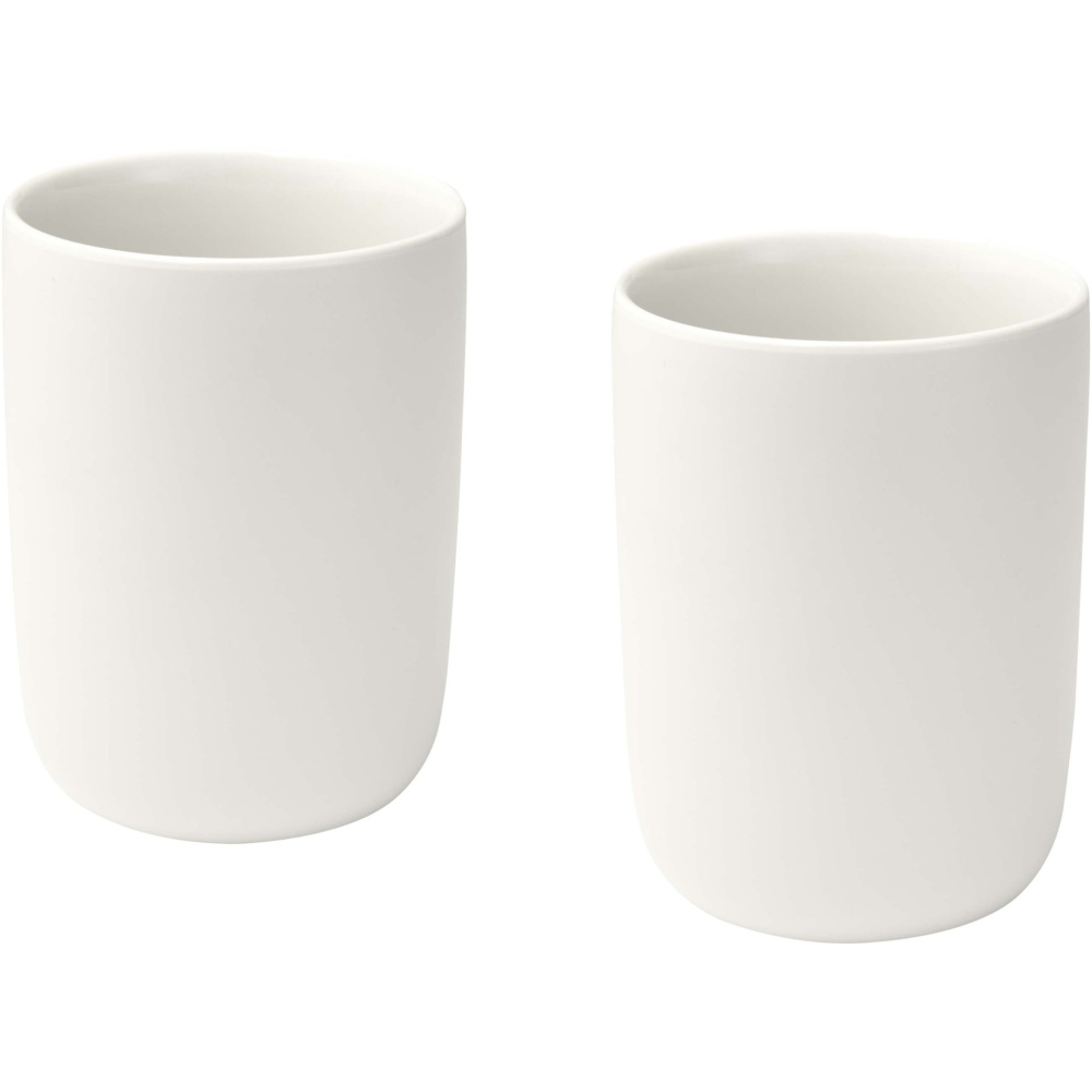 Logotrade promotional gift picture of: Male 350 ml ceramic cups - set of 2