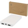 Intan 10.000 mAh 10W recycled plastic power bank, White
