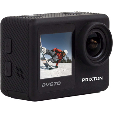 Logotrade promotional item image of: Prixton DV670 4K dual screen action camera