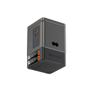 Logotrade advertising product picture of: Urban Vitamin Sacramento 105W GAN charger+retractable cables