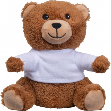 Logotrade promotional product picture of: Plush teddy bear HELSINKI