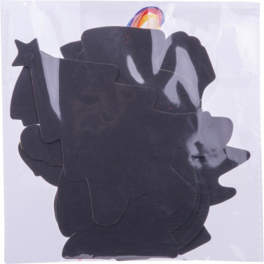 Logo trade business gift photo of: Scratch-off Christmas ornaments SOUTH POLE