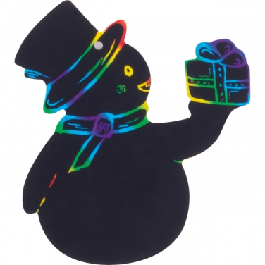 Logotrade promotional gift picture of: Scratch-off Christmas ornaments SOUTH POLE