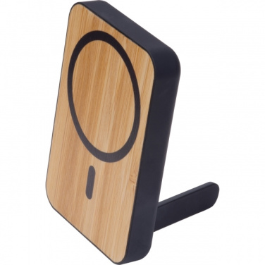 Logo trade promotional merchandise photo of: Wireless power bank 5 000 mAh CAIRO