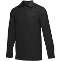Alum corduroy unisex shirt, Solid black