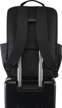 Logotrade promotional giveaways photo of: Libra 15” GRS recycled laptop backpack 15L