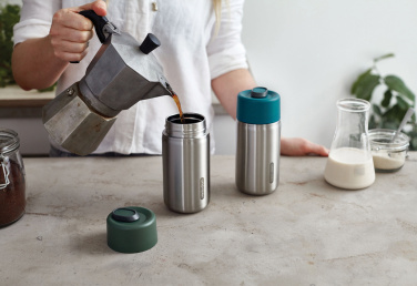 Logo trade promotional gifts image of: Black+Blum Insulated Leakproof Travel Cup Stainless Steel