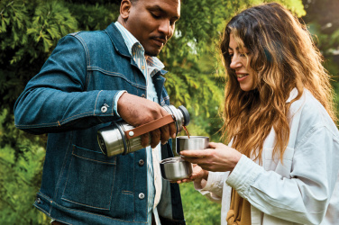 Logo trade promotional giveaway photo of: Black+Blum Explorer Flask Duo 1L