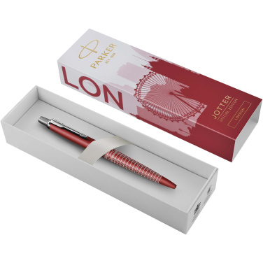 Logotrade promotional product image of: Parker Jotter SE Global Icons colour trim ballpoint pen