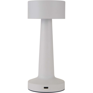 Logotrade advertising products photo of: Aludra rechargeable dimmable table lamp with 3 light modes