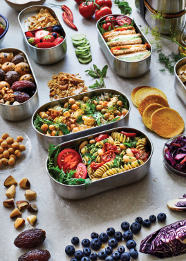 Logo trade business gift photo of: Black+Blum Stainless Steel Double Bento Box