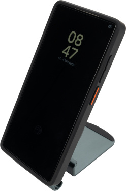 Logo trade promotional items image of: Phone holder with wireless charger