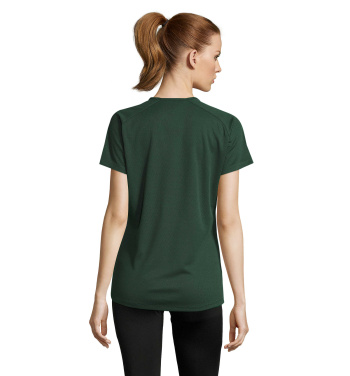 Logo trade promotional products image of: SPORTY WOMEN T-SHIRT POLYES