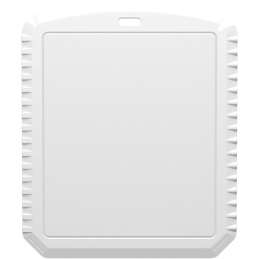 Logo trade promotional products image of: Thrym rectangular recycled plastic ice scraper