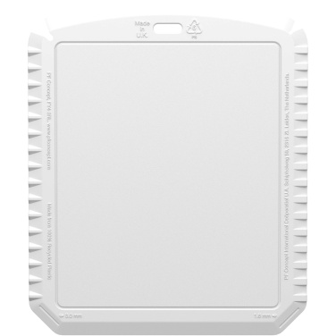 Logo trade promotional merchandise photo of: Thrym rectangular recycled plastic ice scraper