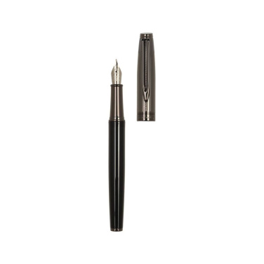 Logotrade promotional gift image of: Writing set with ballpoint pen and fountain pen ODETTE Pierre Cardin