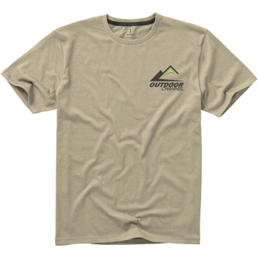 Logo trade promotional merchandise picture of: Nanaimo short sleeve men's t-shirt