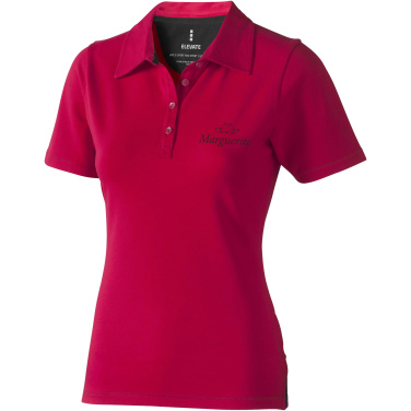 Logo trade promotional merchandise photo of: Markham short sleeve women's stretch polo