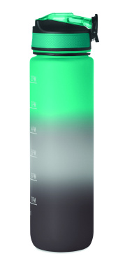 Logo trade promotional giveaways image of: Sports water bottle RPET 1L