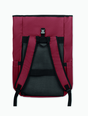 Logo trade corporate gift photo of: Rolltop laptop rucksack 600D