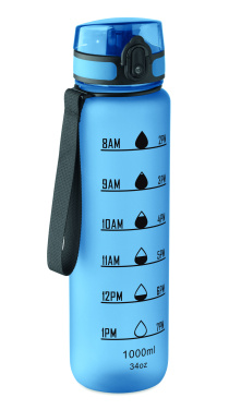 Logotrade advertising product picture of: Sports water bottle RPET 1L