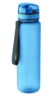 Logo trade promotional giveaway photo of: Sports water bottle RPET 1L