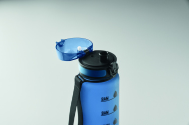 Logotrade corporate gift image of: Sports water bottle RPET 1L