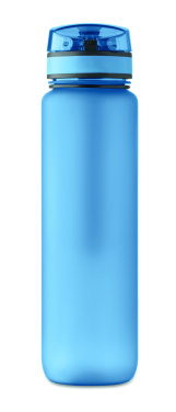 Logo trade promotional gifts image of: Sports water bottle RPET 1L