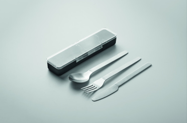 Logo trade advertising product photo of: Stainless steel cutlery set