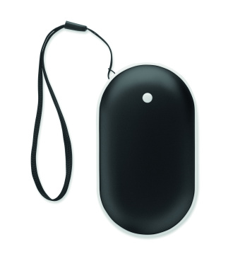 Logo trade promotional giveaways image of: Aluminium electric hand warmer