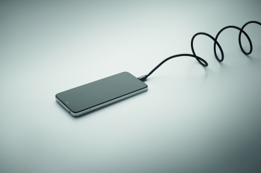 Logo trade promotional items image of: Braided magnetic cable in RPET