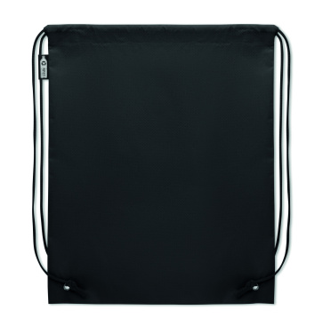 Logotrade promotional item picture of: Drawstring bag RPET non-woven